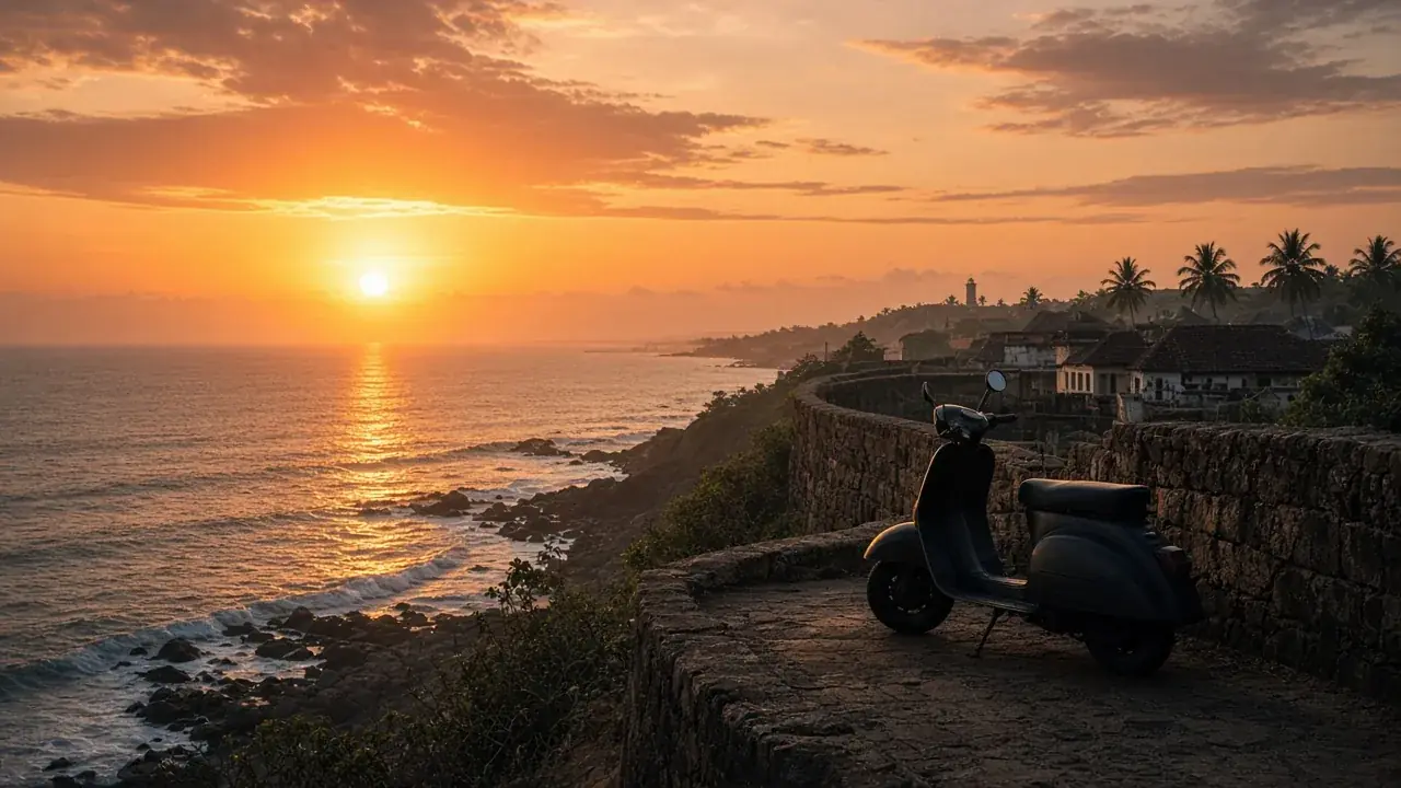 South Coast Sri Lanka Scooter Road Trip (Galle to Mirissa)