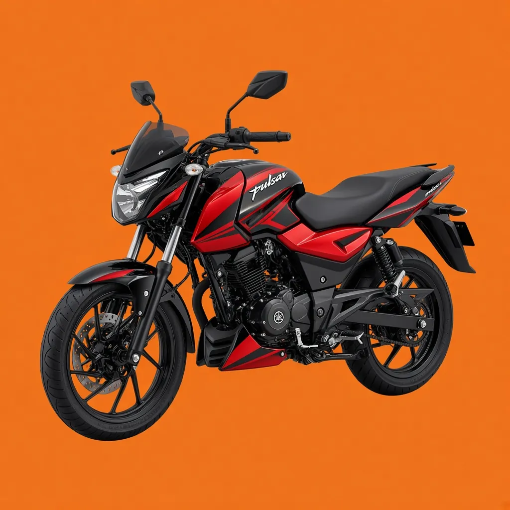 Bajaj Pulsar 135 motorcycle rental with CeylonGoBikes in Katunayake