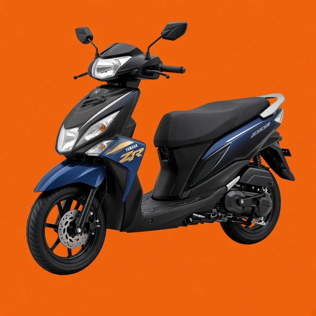 Yamaha RayZR scooter rental with CeylonGoBikes in Katunayake