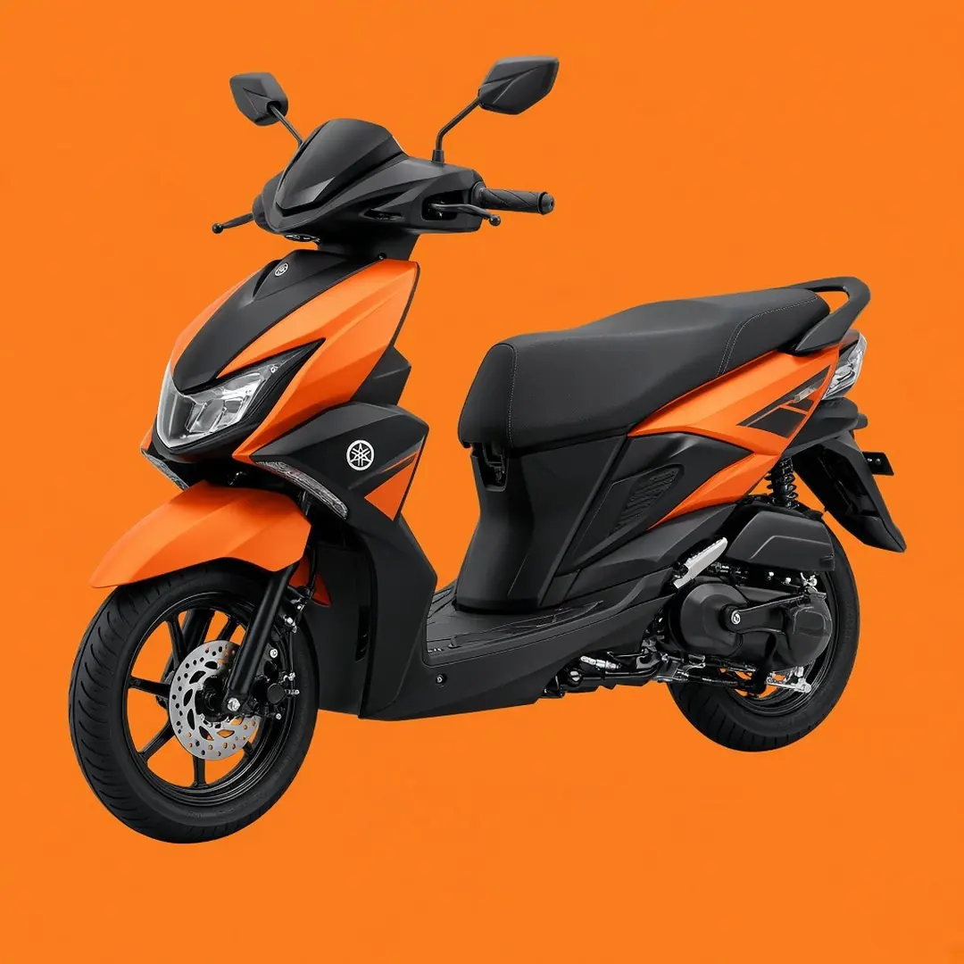 Yamaha RayZR scooter rental with CeylonGoBikes in Katunayake